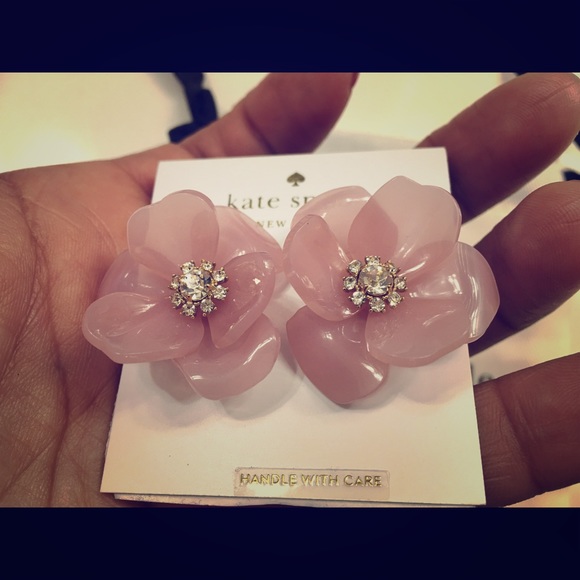 kate spade Jewelry - Kate Spade flower earrings!